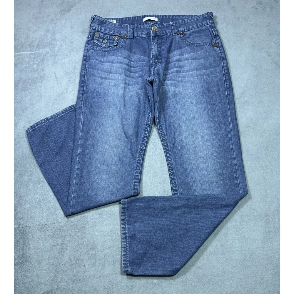 VINTAGE True Religion Jeans Mens 36x32 LIMITED EDITION Made In USA Stretch Denim